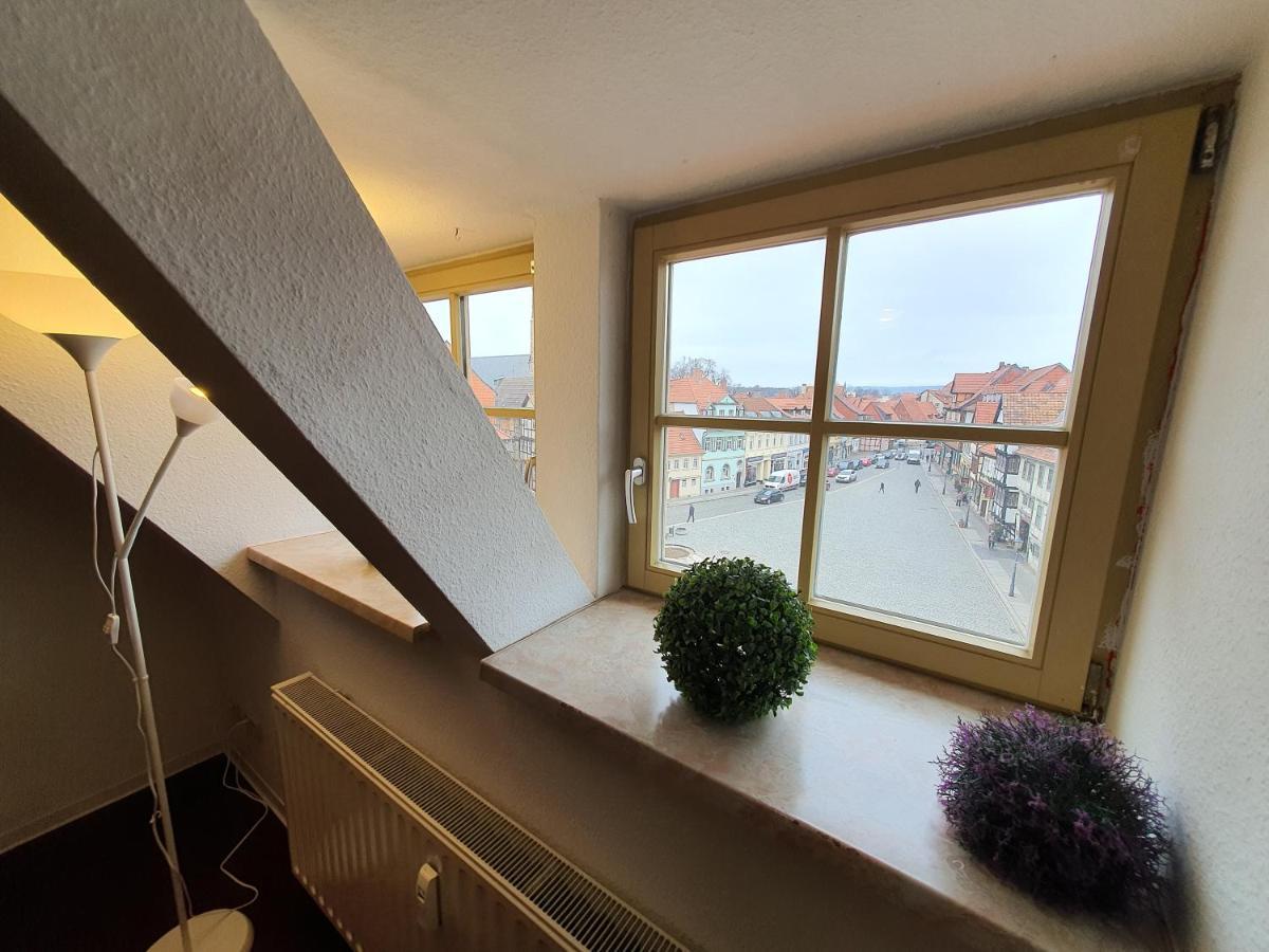 Hotel Zur Goldenen Sonne Quedlinburg Exterior foto